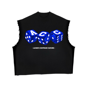 Triple Seven Blue Dice