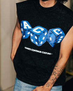 Triple Seven Blue Dice
